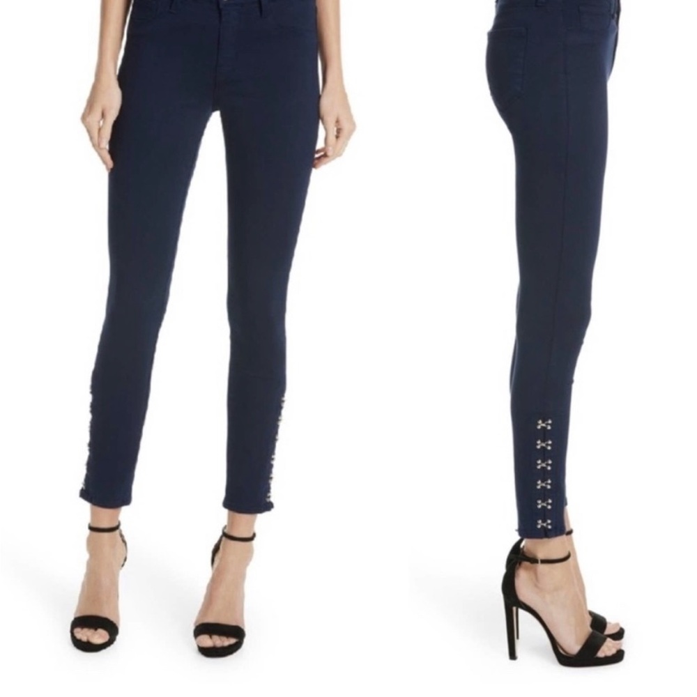L’Agence Marlo Crop Skinny High Rise Jeans Size 25